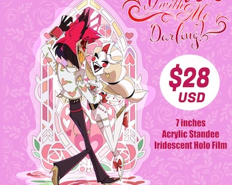 Dansa med mig, älskling? Charlastor akrylställ FÖRBESTÄLLNING