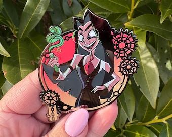 Sir Pentious Pendleton Copper Coin Pin Hazbin Hotel Fanart - Etsy