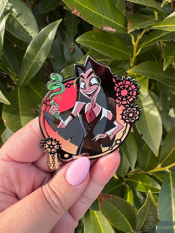 Midnight Oil Sir Pentious Hazbin Hotel Enamel Pin - Etsy