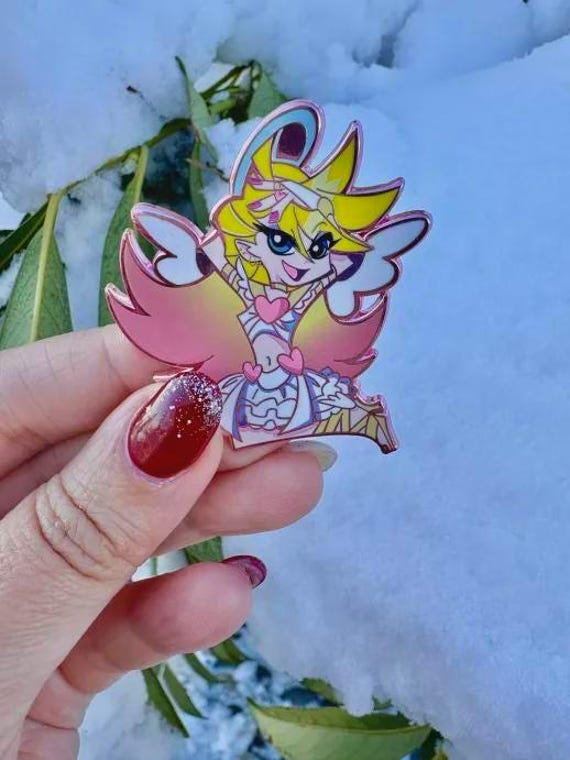 Fly Away- New Panty and Stocking With Garterbelt Hard Enamel Anime