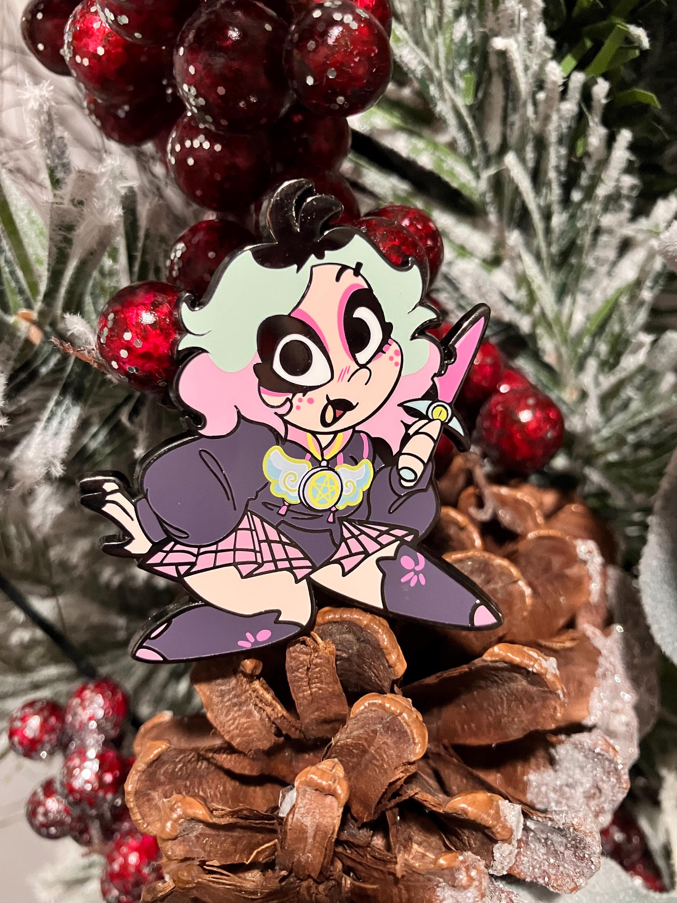 Blitzy-kun an Emberlynn Pinkle Helluva Boss Enamel Pin - Etsy