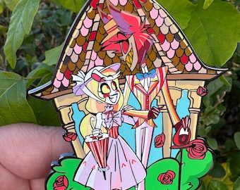 Supercalifragilisticexpialidocious a Hazbin Hotel Charlastor Fan Pin