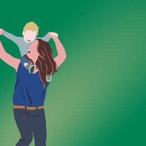Customised minimalist portraits [digital download]