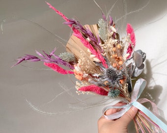 Bouquet De Fleurs Sechees Etsy