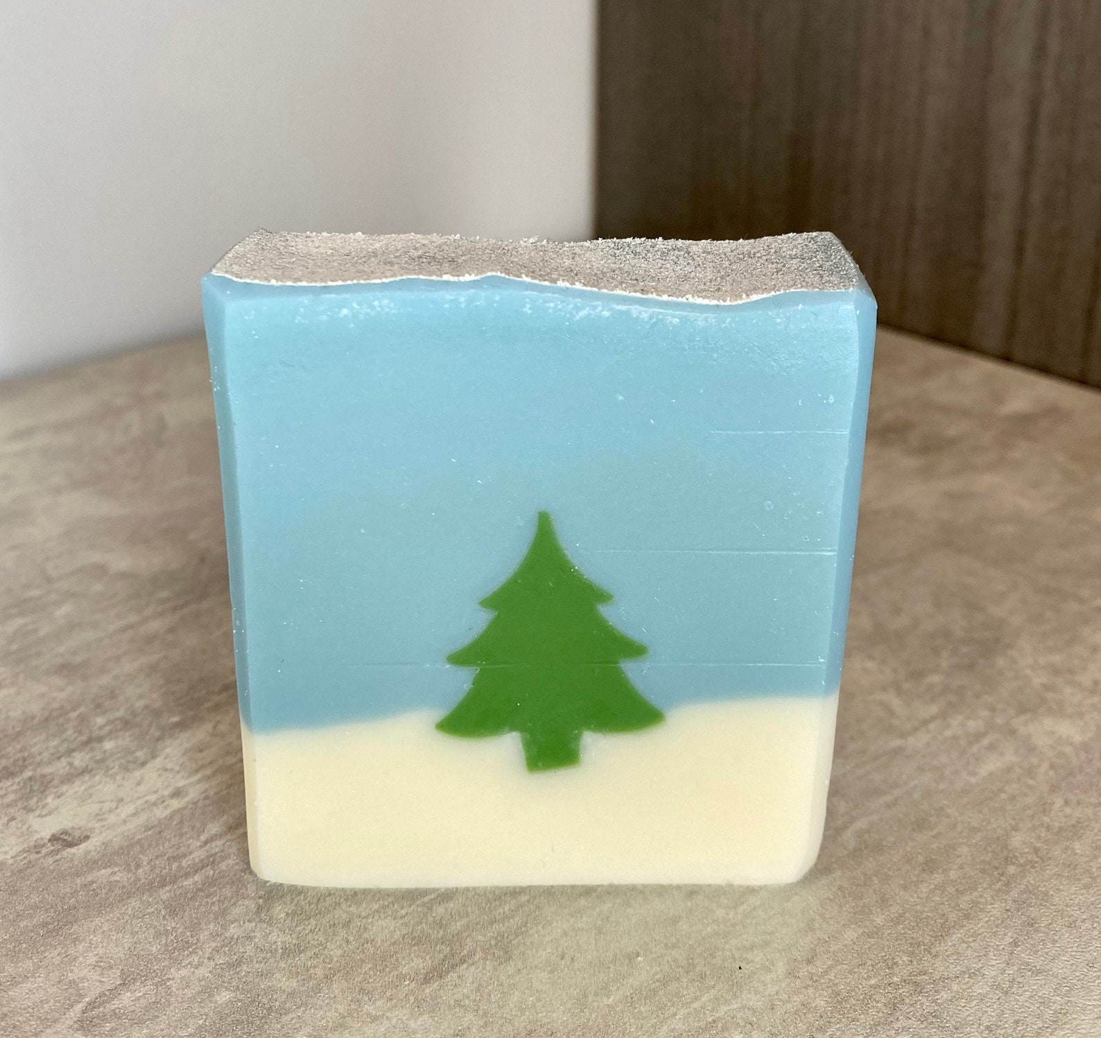 Winter Fir Soap Handmade Soaps Winter Scented Bath Bar Etsy