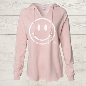 Smily Face, Cute Trendy Hoodies, Cozy Sweatshirt, Shirts for Women, Essentials Hoody