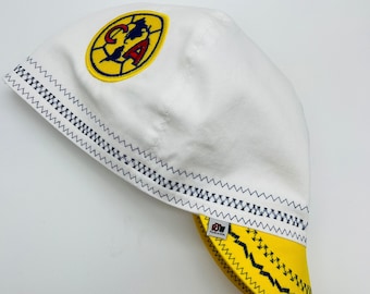 Club America / Deep Crown Welding Cap / Reversible / Pipeliner / Boilermaker / 100% Cotton