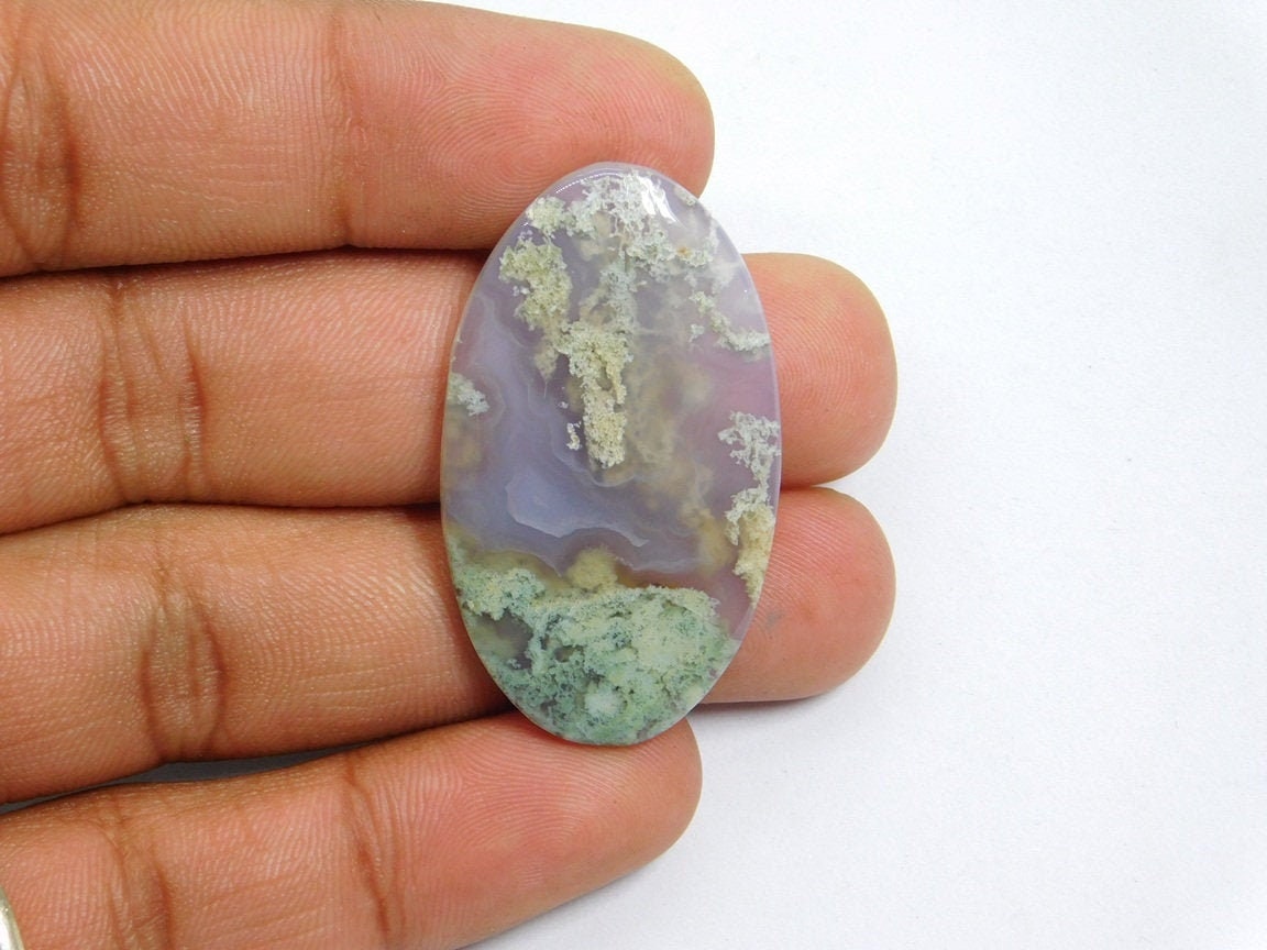 Very Rare Natural Moss agate gemstone Moss agate Loose | Etsy