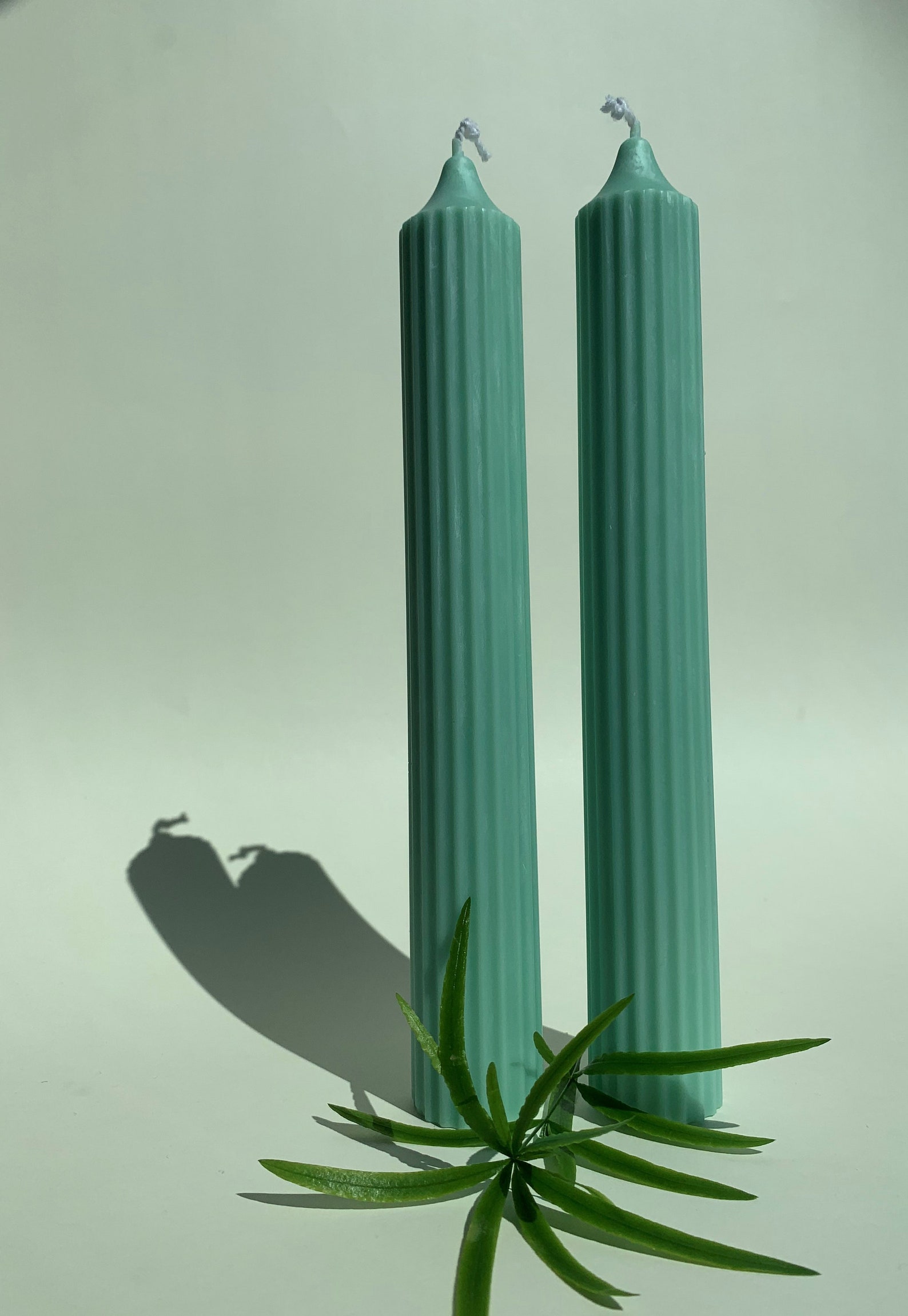 Roman Column Candles Natural Hand Poured Candles Soy Wax Etsy