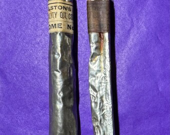 Antique Alston’s Oil Paint Artists Tubes Vintage Painting