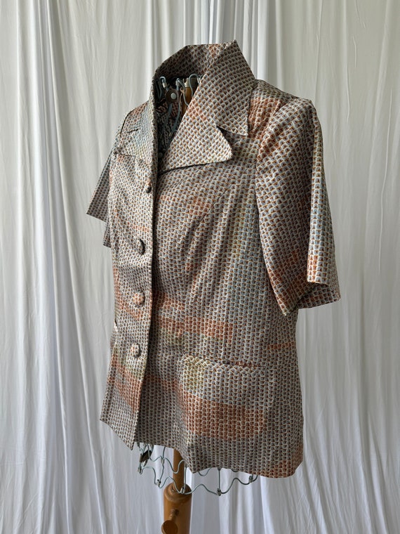 60s/70s Groovy Graphic Jacket! - image 3