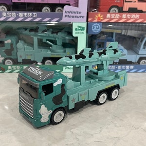 Purple fire truck toy 2025