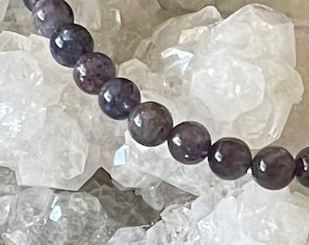 Reiki-Infused Iolite Bracelets for finding your true path, and increasing creativity and self-expression