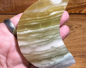Silky Fluorite Moon for finding your soul purpose, sacred path and ancestor connection