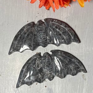 Large Larvikite Bats for focus during meditation and