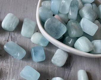 Polished Aquamarine Etsy