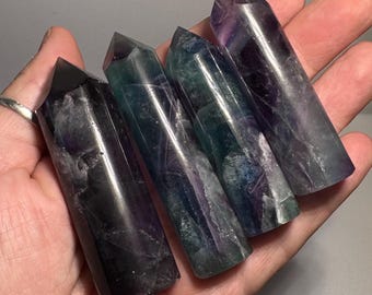 Fluorite round-cut points for focus, purpose and protection