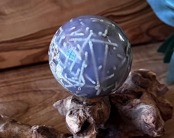 Rare Gemstone Alert.  Swazi Agate Sphere for resilience through changes, emotional stability, spiritual growth