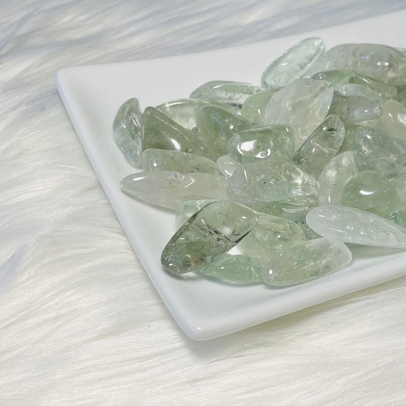 Green Amethyst Light Green Quartz Crystal Prasiolite Green