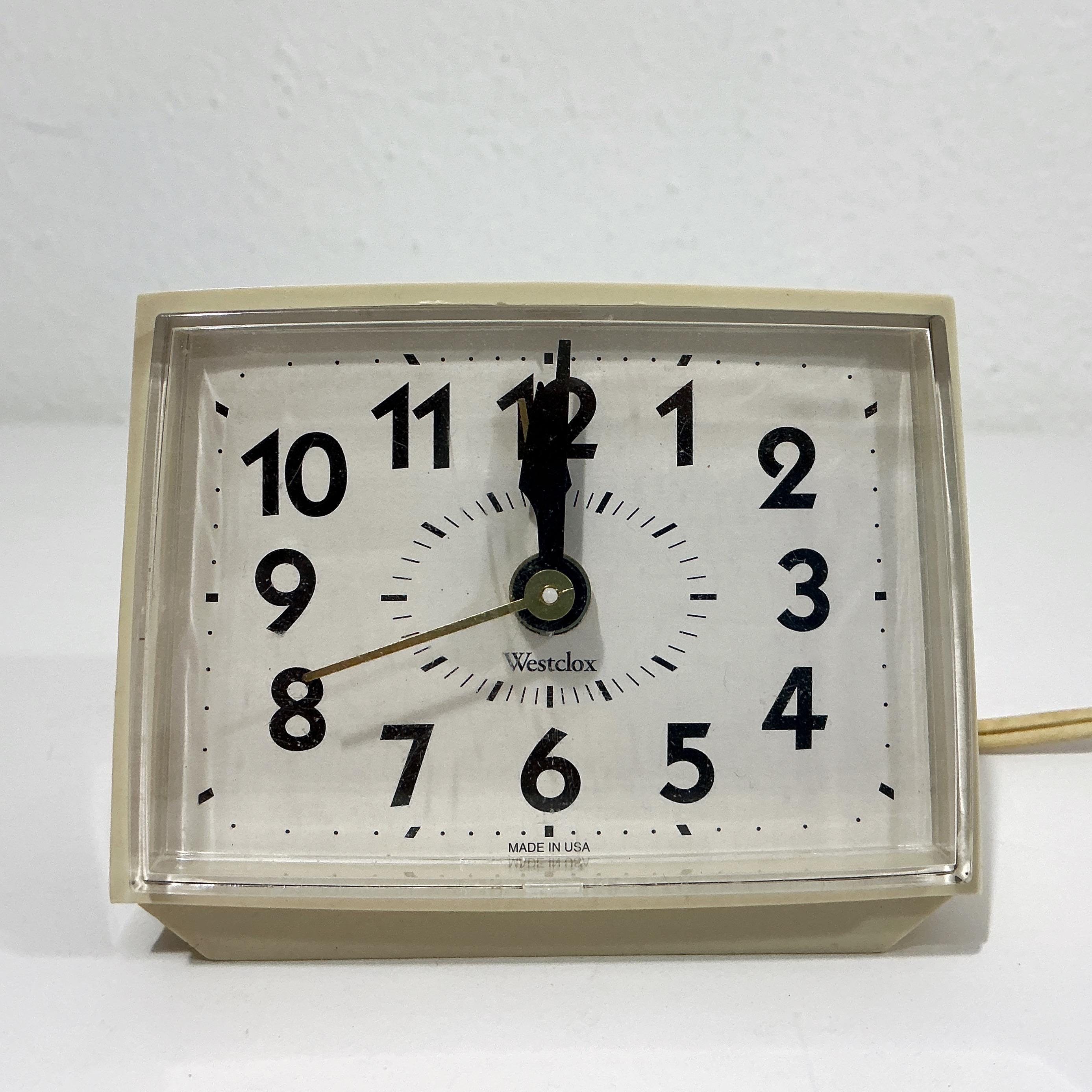 Westclox Electric Alarm Clock - Etsy