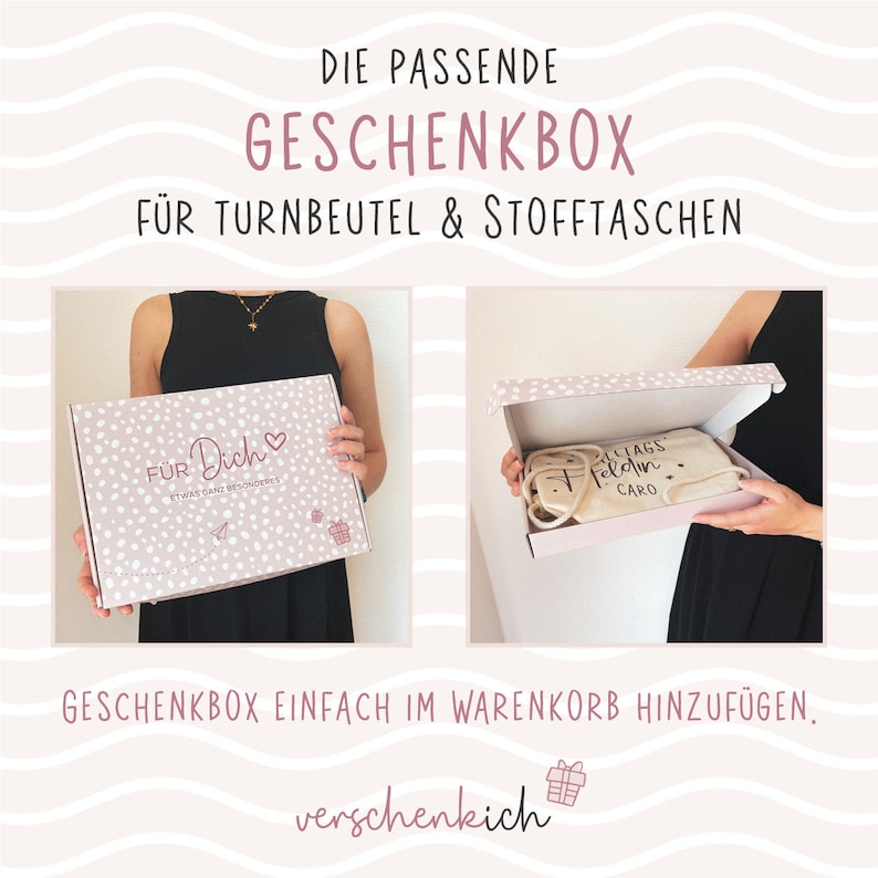 Personalisierte Jute Pocket Tasche mit Wunschnamen Frühling Mohnblumen an Blumen erfreuen auch als Geschenktasche Bild 6