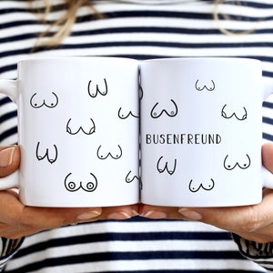 Busenfreund 1.0 Kaffeetasse in weiß Hingucker für besten Freund Geschenk mit Humor Bild 2