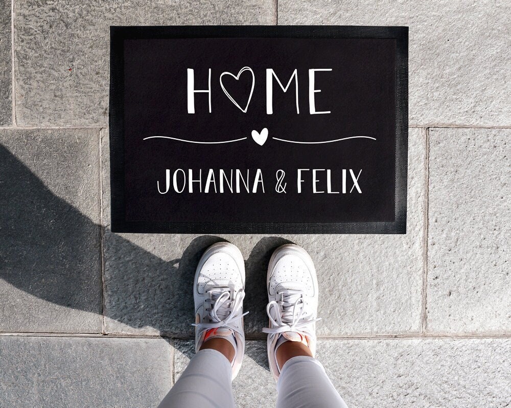 Funny doormat (60 x 40 cm) with different sayings to choose from - op…