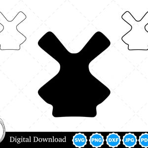 Windmühlen-Silhouette mit zwei Umrissen | Windmühle SVG Windmühle Umriss SVG | Windmühle Schnitt Dateien, Windmühle Cricut