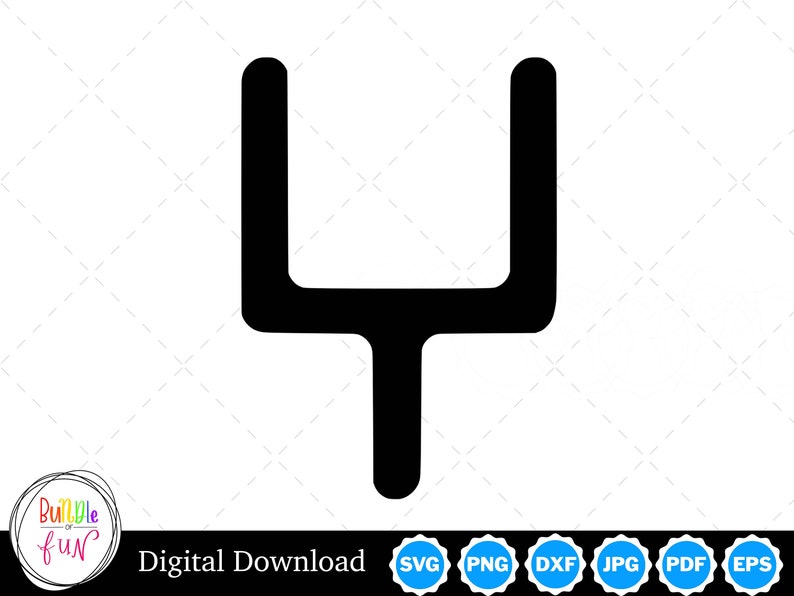 Field Goal Post Silhouette With Two Outlines Field Goal Post SVG Field