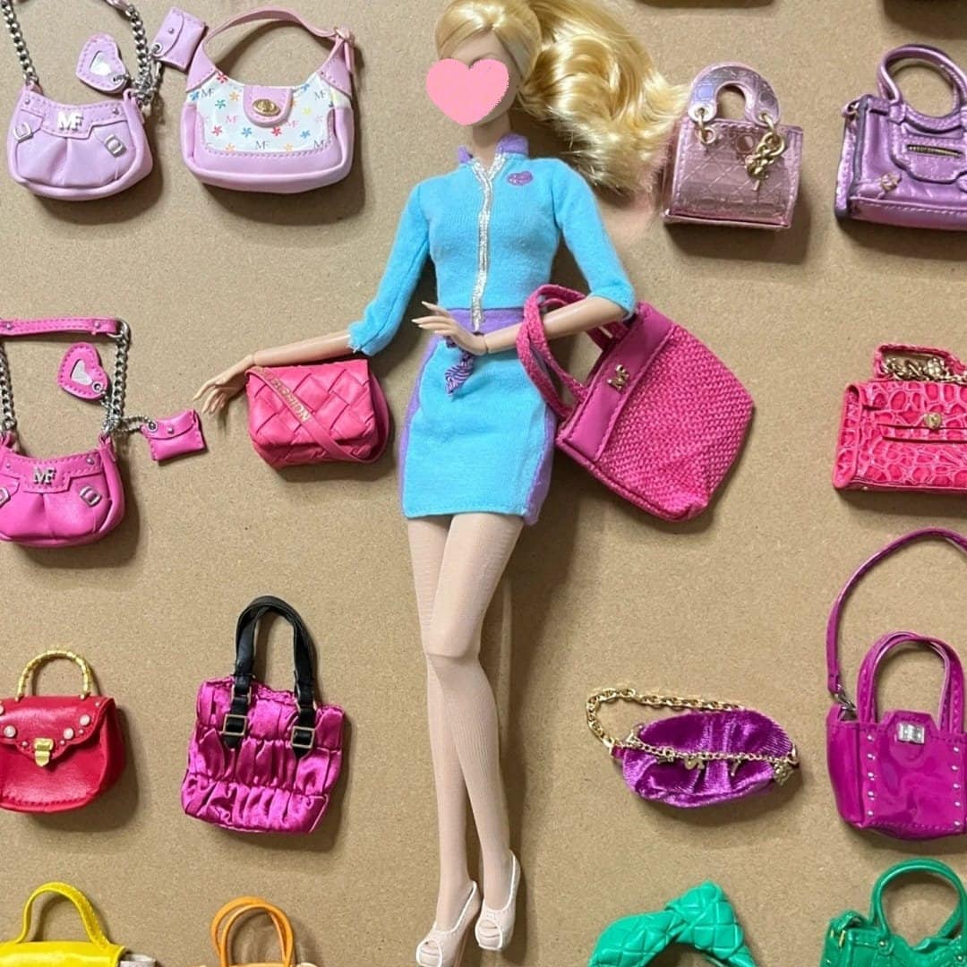 10 DIY Barbie Doll Miniature Purse, Handbag, Bag -10 Different Styles - 10  Easy DIY Doll Crafts #2 - YouTube
