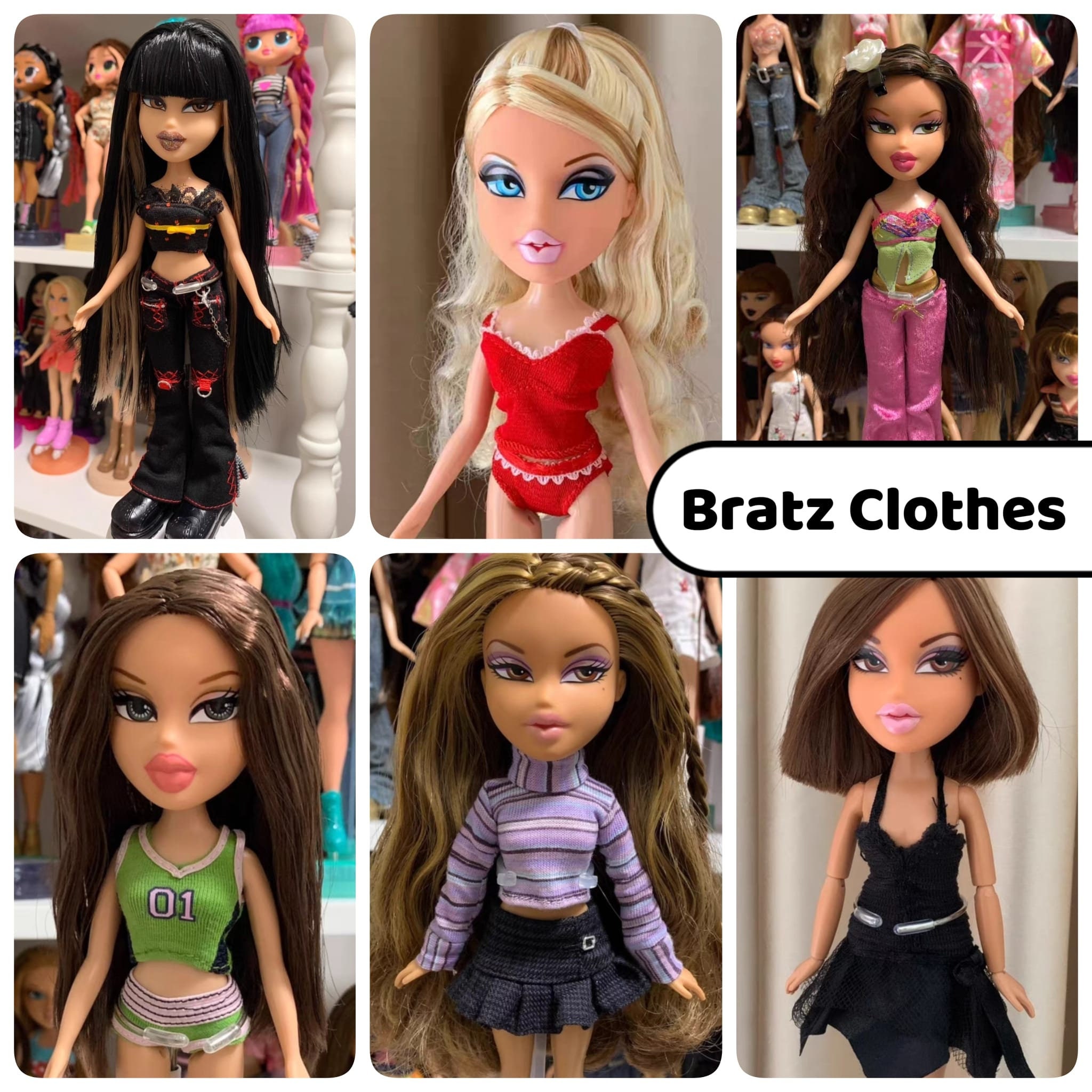 1PCS Y2K Bratz Doll Fashion Doll 10 Figure Toy Collection Gift