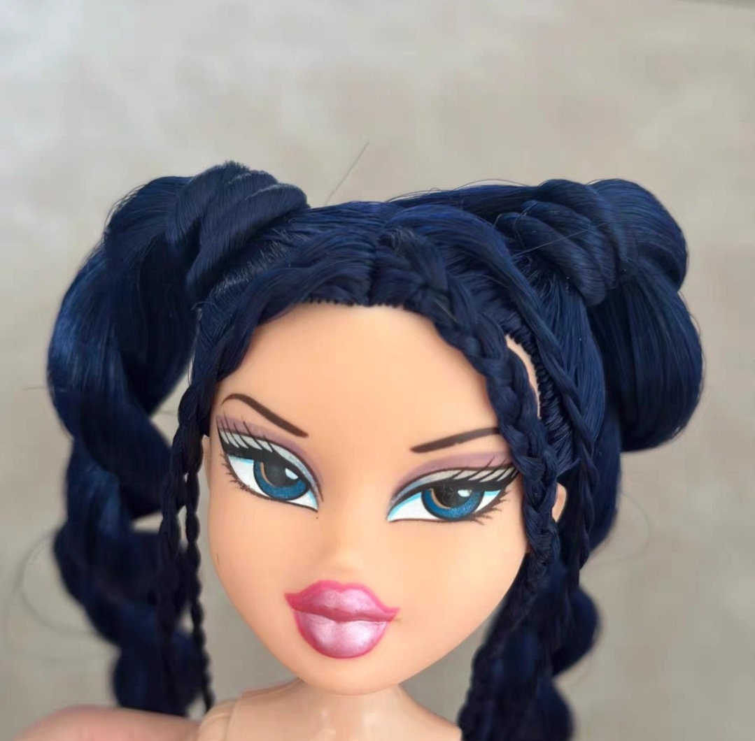 Bratz Passion 4 Fashion Yasmin Funky Fashion Makeover Doll Hair Styling  Head -  Israel