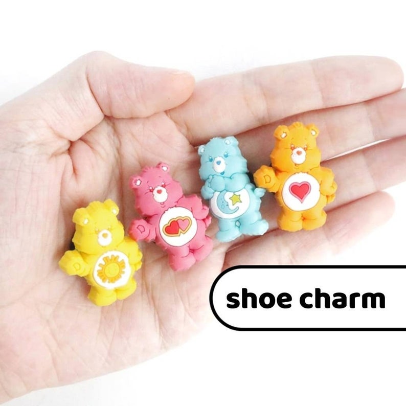Care Bears Jibbitz Shoe Charm Care Bear Croc Charm Shoe Etsy Canada
