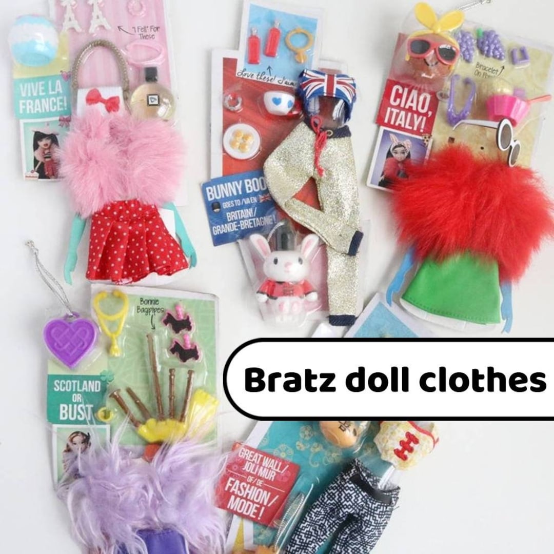 Bratz Doll Clothes Bratz Glasses Bratz Skirts Dress Bratz Etsy