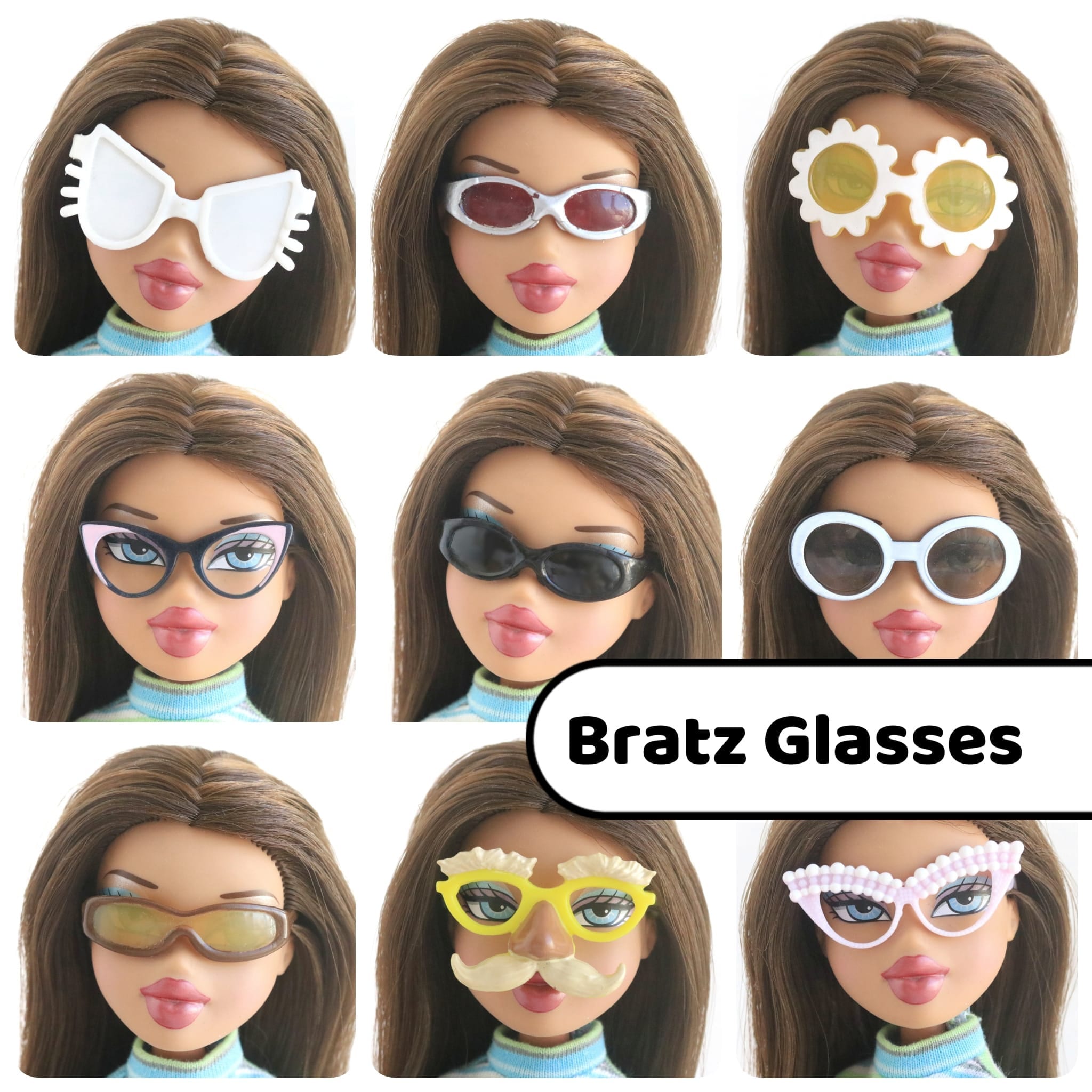 Sunglasses in 5 Styles - Kmart, Monster High, Sindy, Bratz Doll Accessories  | Wild Blue Dolls