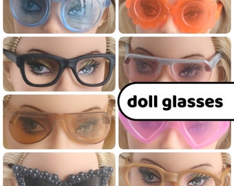 11" 12" fashion doll glasses 1/6 1:6 scale fashion doll sunglasses miniature doll glasses for action figure