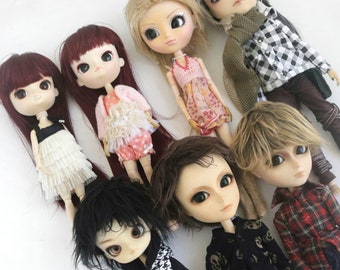 SALE flawed Pullip doll Dal doll Groove Pullip male doll Japan 1:6 1/6 scale BJD doll for reroot project