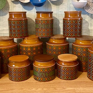 Hornsea Bronte Flour Jar - Etsy UK