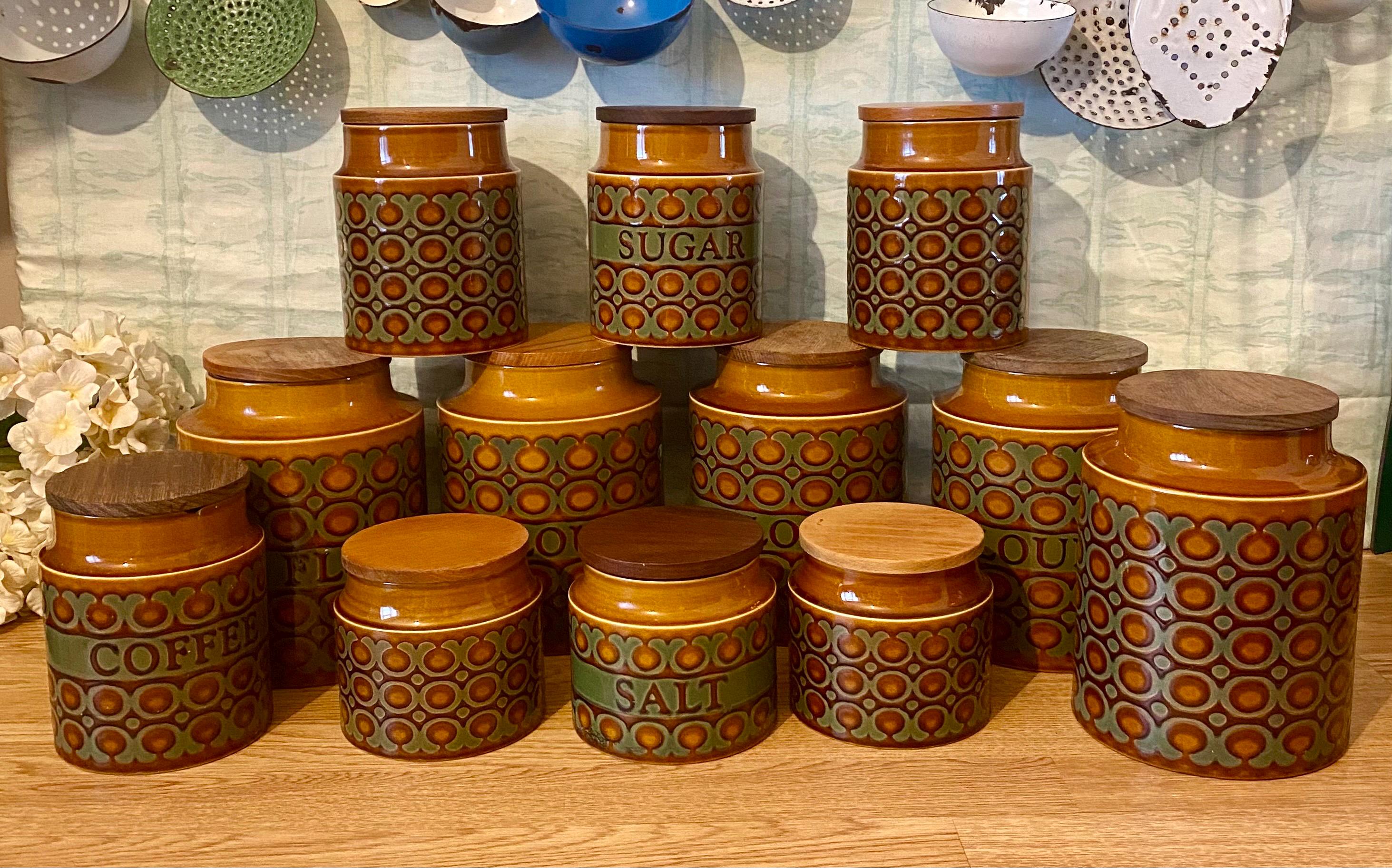 HORNSEA BRONTE FLOUR キャニスター Hornsea Bronte Flour Jar - Etsy UK