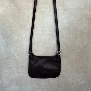 Coach Leather Saddle Pouch