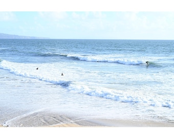 Coastal Photography Beach Print Wall Art Home Decoration Minimalist Style Wave Fine Modern California Surf Ocean Manhattan Decor