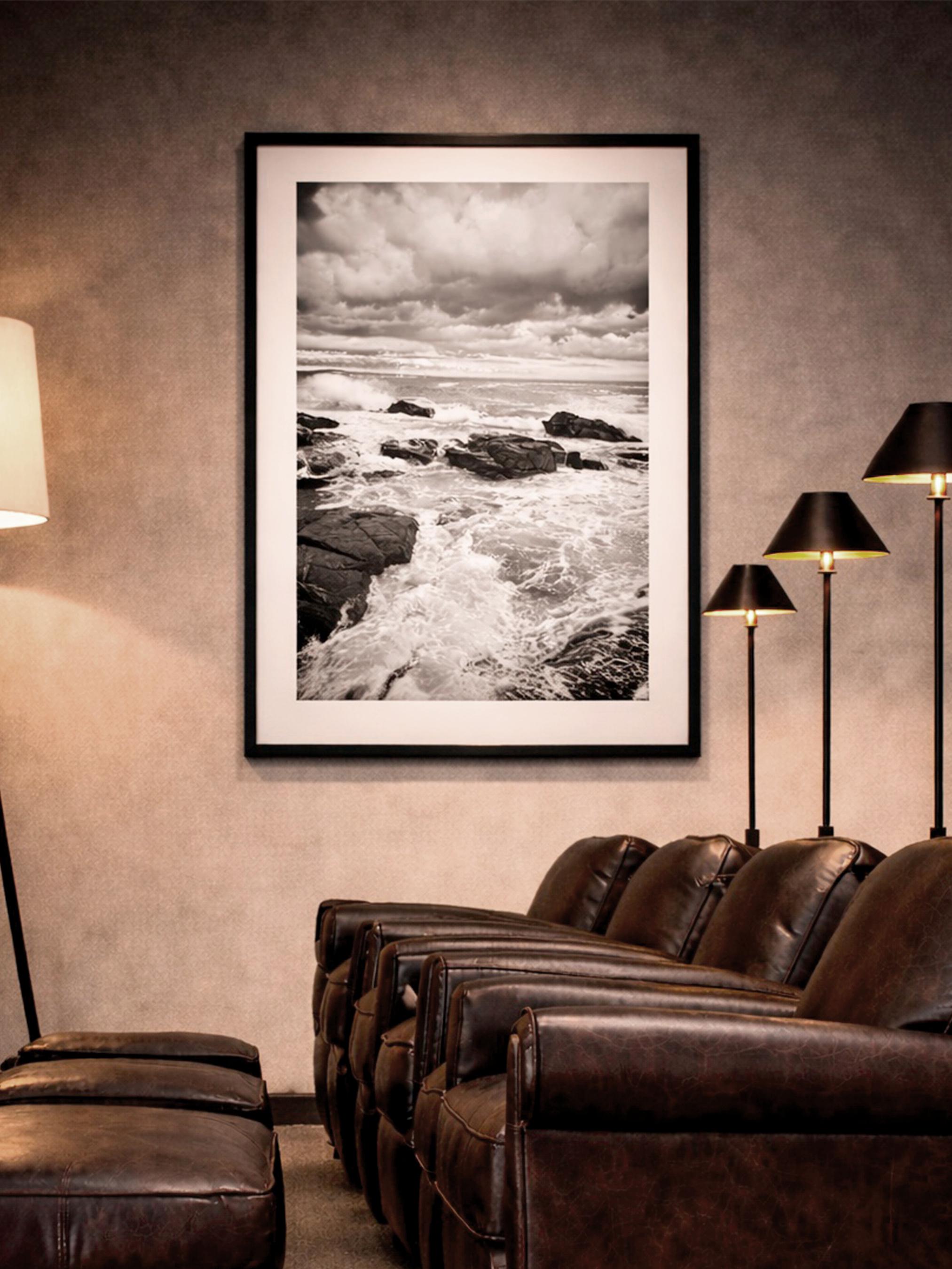 Calm Coastal Wall Art for Bedroom or Living Room – Black and White ...