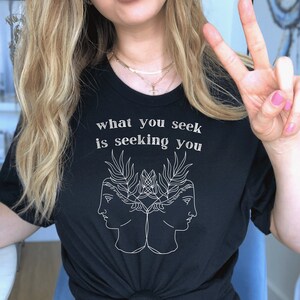 Rumi Philosophy Shirt Dark Academia Clothing Women Aesthetic Clothes Alt Clothing Witchy Shirt Indie Shirt Trendy Clothes Alt Clothes Preppy