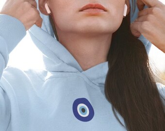Evil Eye Sweatshirt Evil Eye Shirt Evil Eyes Shirt Cozy Sweatshirt Evil Eye Protection Mystical Shirt Alt Clothing Witchy Shirt Gift for Her