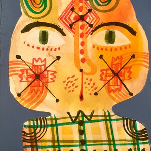 le chat surpris