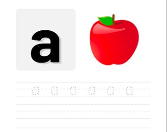 Handwriting Practice Lowercase (A to Z)