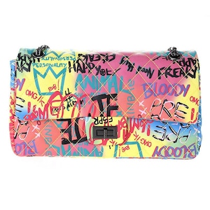 Graffiti purse hot sale