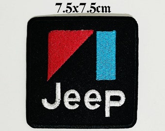 MOTORSPORTS MOTOR RACING SEW/IRON ON PATCH: c JEEP