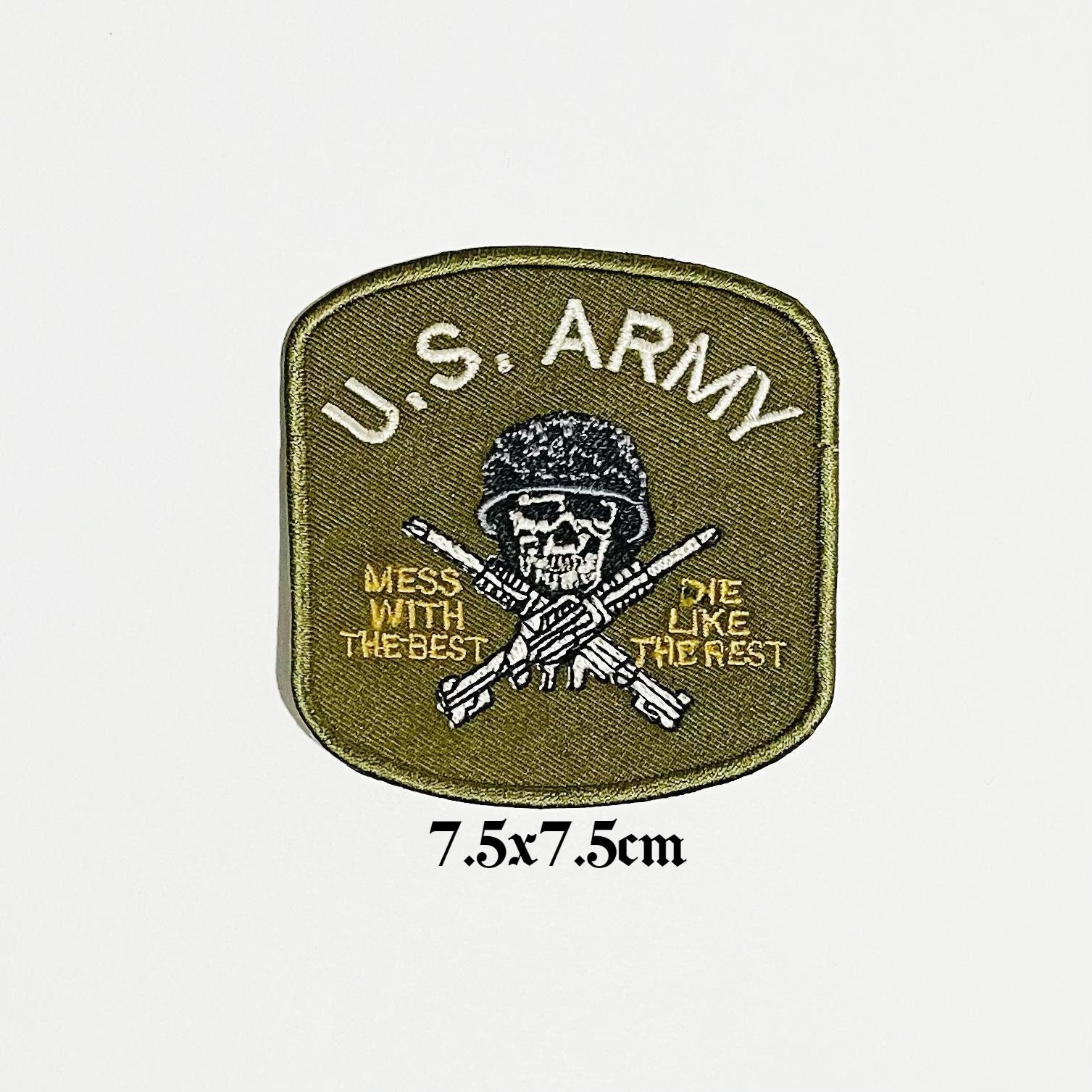 U.S ARMY Embroidered Patch Badge Sew On ONLY For Bag Jeans Etsy