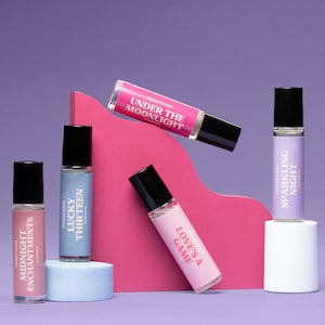 Five T.S. Inspired Perfumes - The Full Collection 10 ml Roller Balls